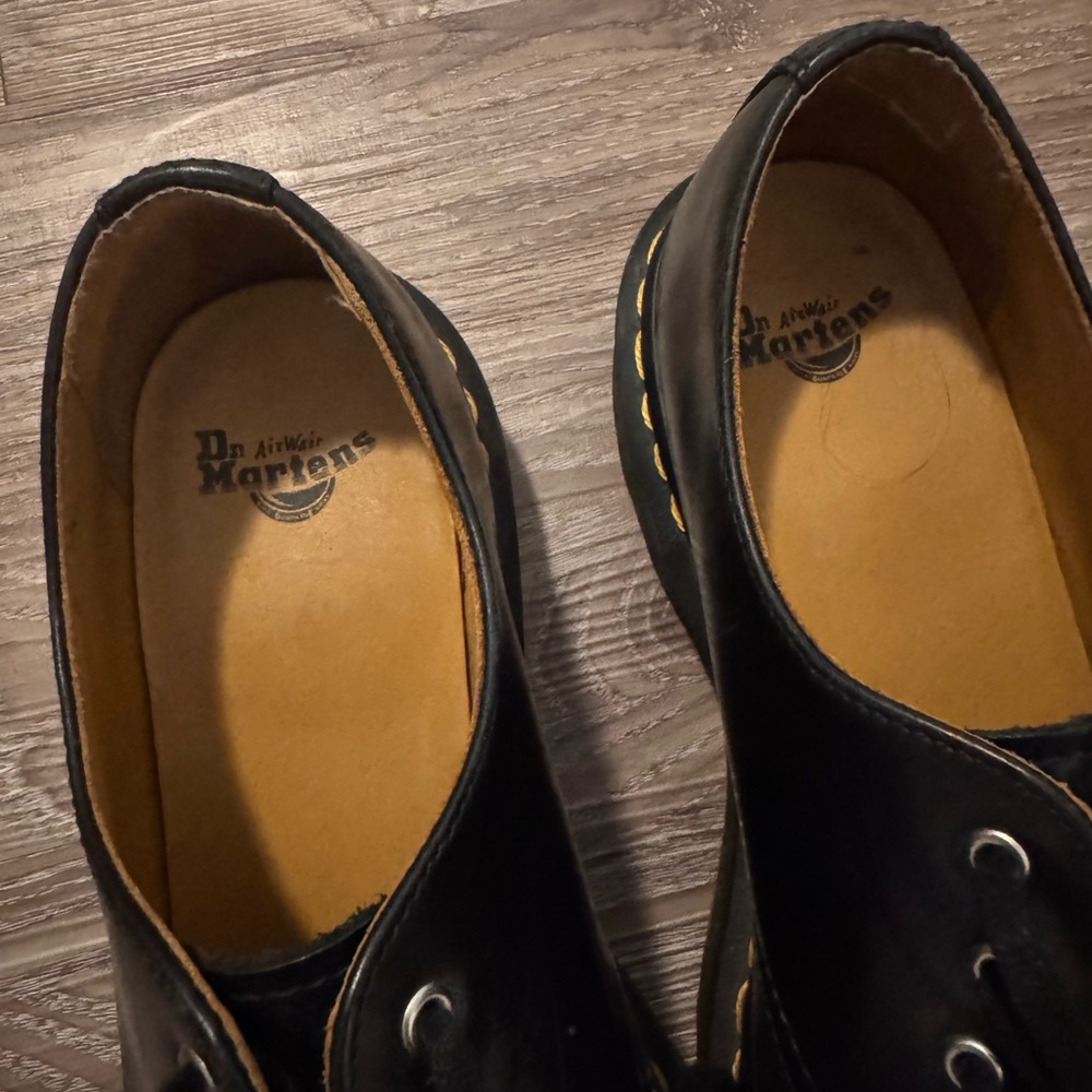 Dr. Martens Black Chunky Shoes - Picture 2 of 6